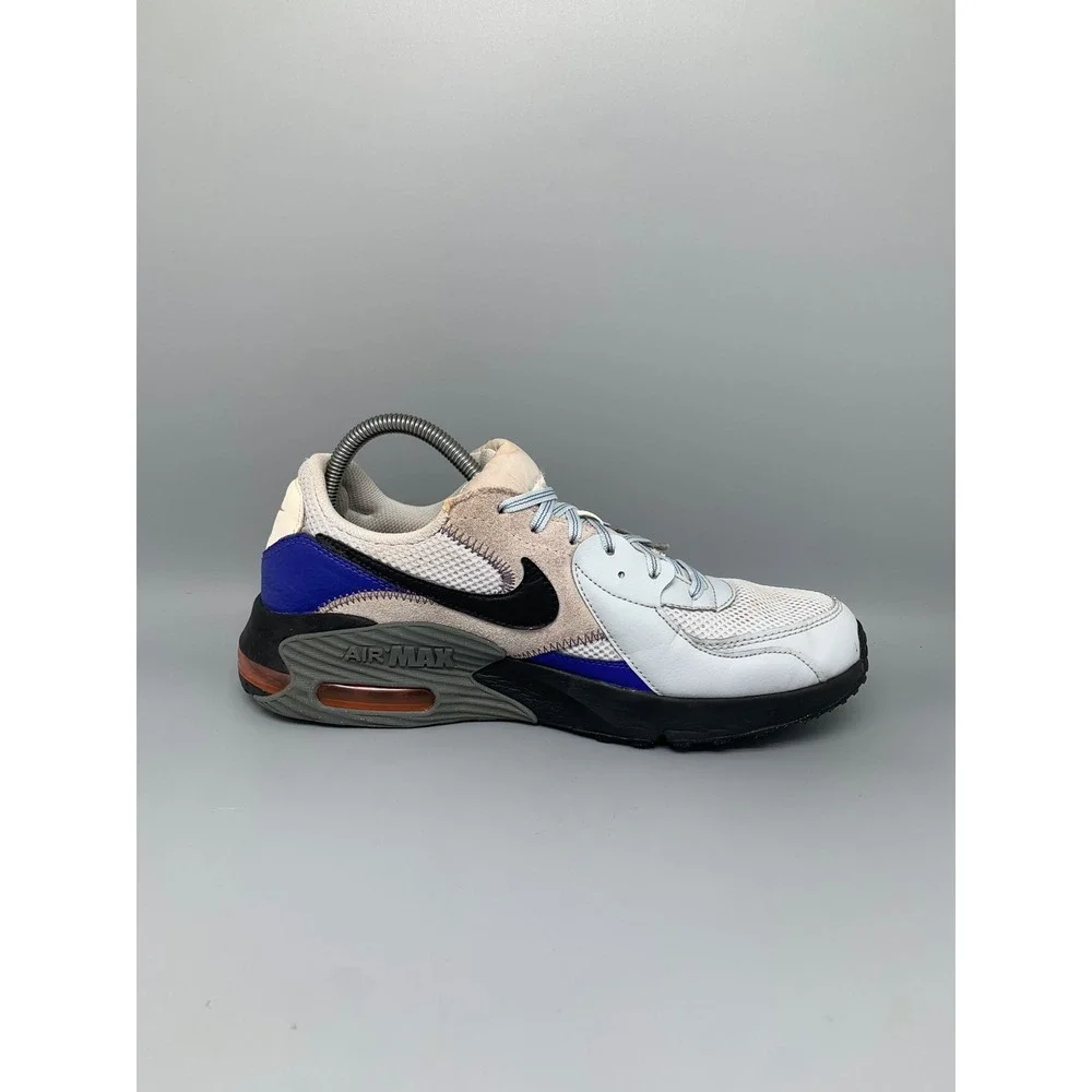 Nike Air Max Excee Light Bone Blue Running Shoes CD4165-015 Men's Sz 9